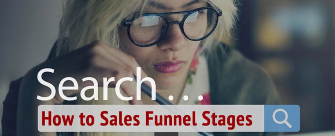 How to Sales Funnel Stages...a simple sales funnel template to follow.