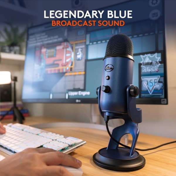 Blue Yeti Microphone Best Selling Microphone for Podcasters nd Creators