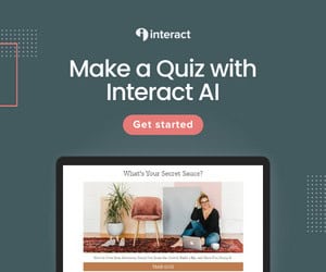 Make a quiz with Interact to start generating life coaching client leads